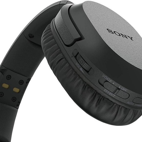 SONY WIRELESS (MDR-RF995RK) BLACK HEADPHONES - Picture 10 of 16